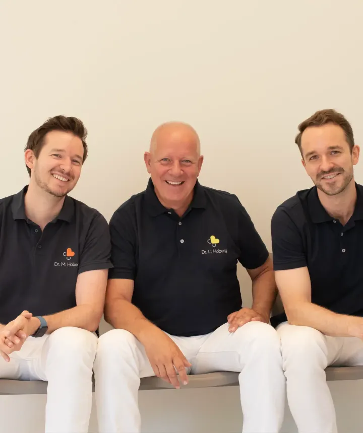 Dr. Max Hoberg, Dr. Christoph Hoberg und Dr. Jon Hoberg